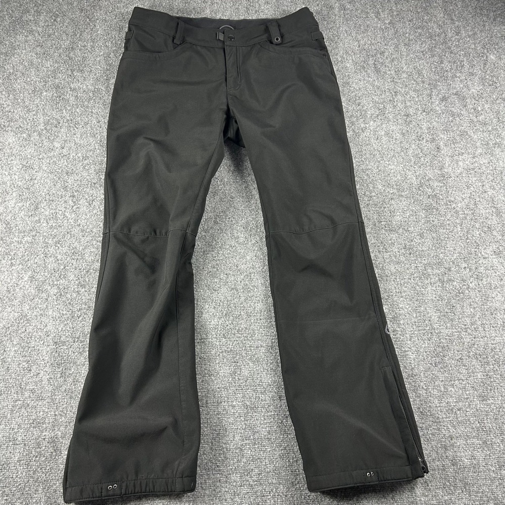 686 Snowboard Pants Mens L Black infiDRY 10K Waterproof Softshell Ski Trousers